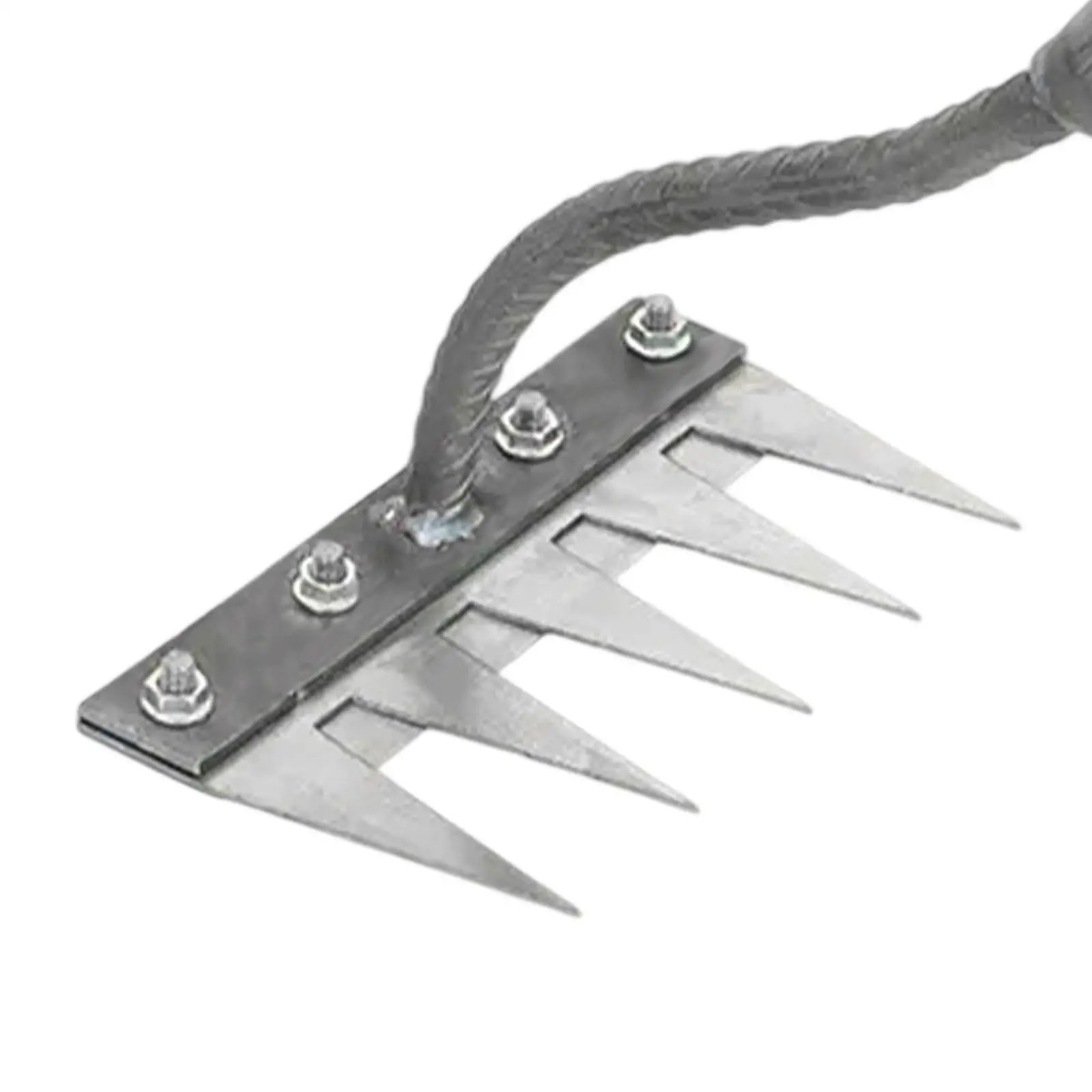 Rastrello da diserbo da giardino Pratico robusto e versatile utensile manuale in metallo resistente per coltivare giardinaggio Paesaggistici proprietari di case Cortile