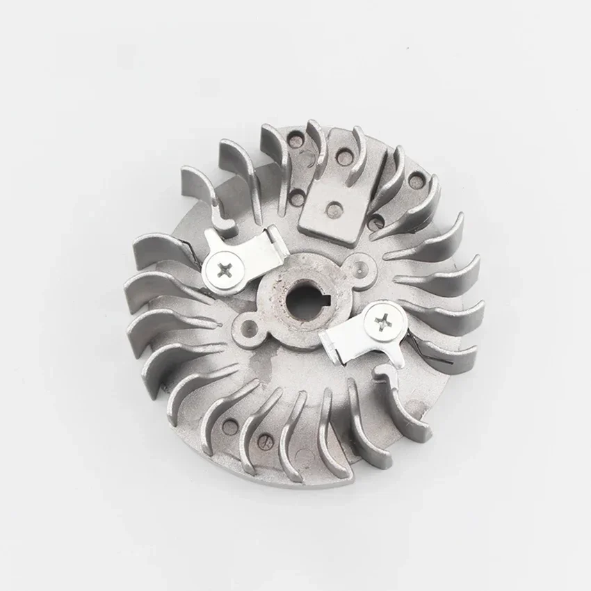 52/58 benzin Sah Universal Schwungrad Zubehör Kettensäge Starke Magnetische Zündung Aluminium Fywheel Hand Werkzeug Teile