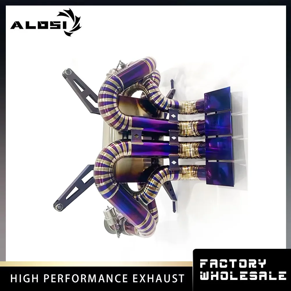 

For Lamborghini Aventador 6.5 LP700-4 2011-2016 Titanium Valve Controlled Catback Exhaust Modified Racing Performance
