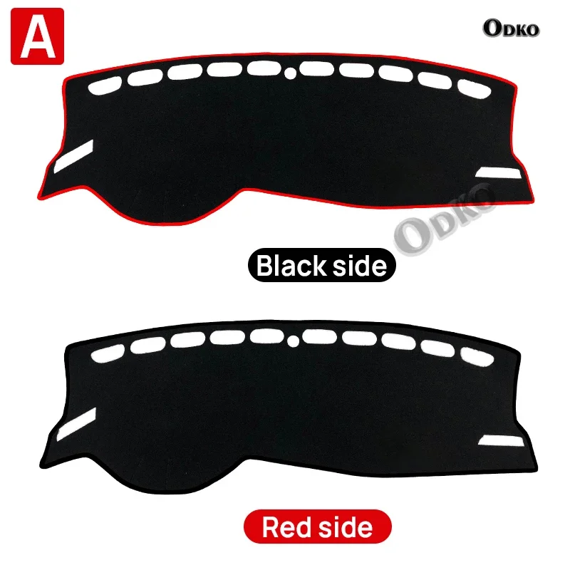 For Volkswagen VW Polo AW AW1 MK6 2017 2018 2019 2020 2021 2022 Car Dashboard Cover Dash Sun Shade Mat Non-slip Pad Accessories view 3
