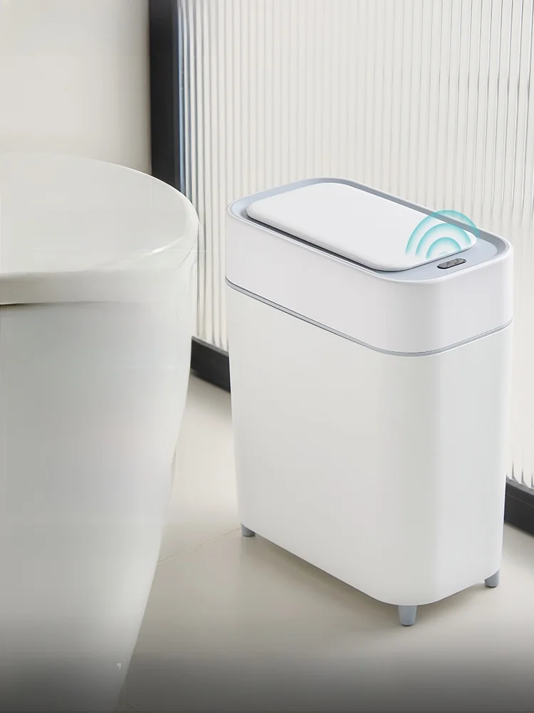 

Ninestars nt Sensor Tra Can Narrow pe for Living Room And Batoom Auatic Absorption Bag Home Cleaning Tool