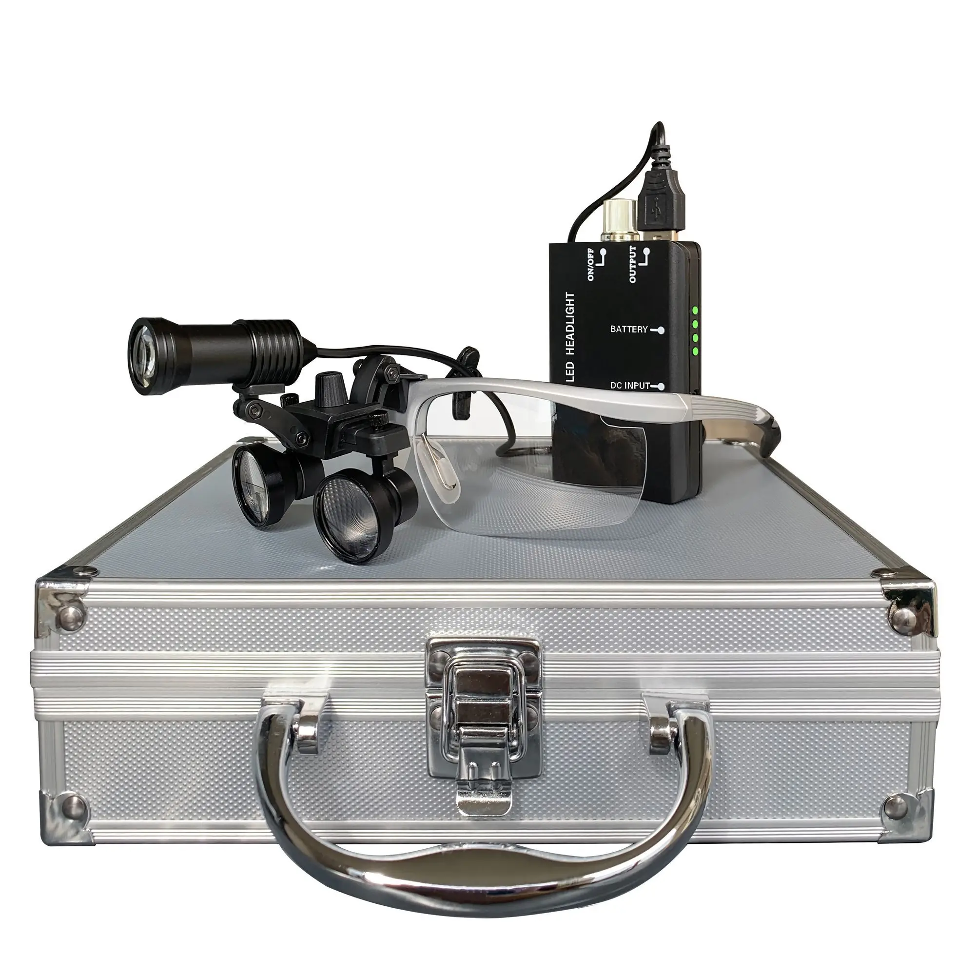 

NICEDEN New Dental Head-mounted Magnifying Glass Oral Medical Headlight Led ENT High Definition