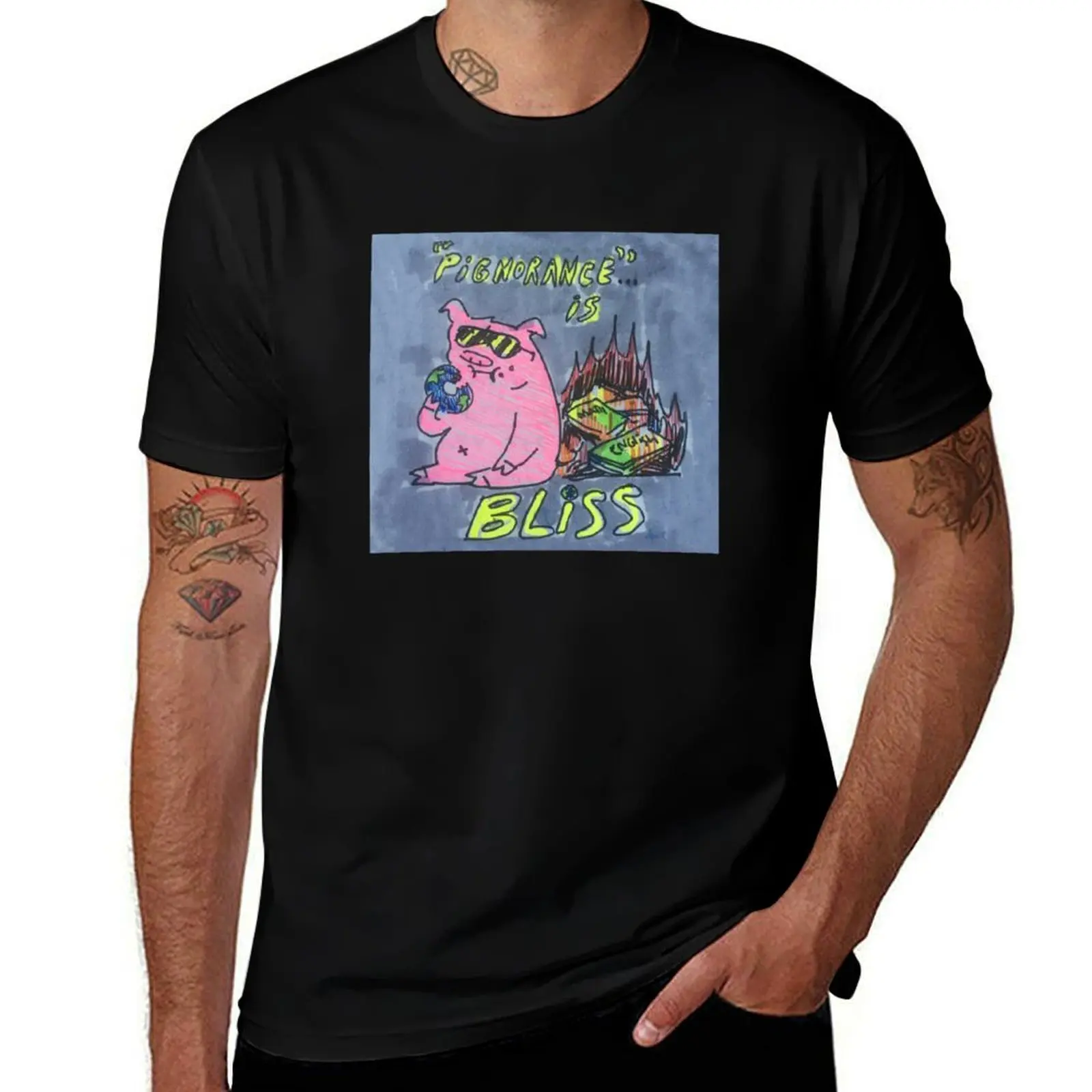 Pignorance is Bliss T-Shirt T-shirt de sport à séchage rapide, grande taille
