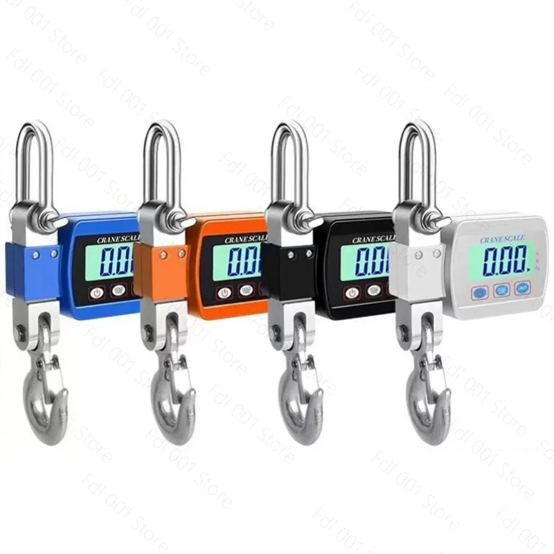 1pcs Dynamometer 60kg100kg 300/500N1 tons 2/3T pulling force test instrument push-pull force meter digital display instrument