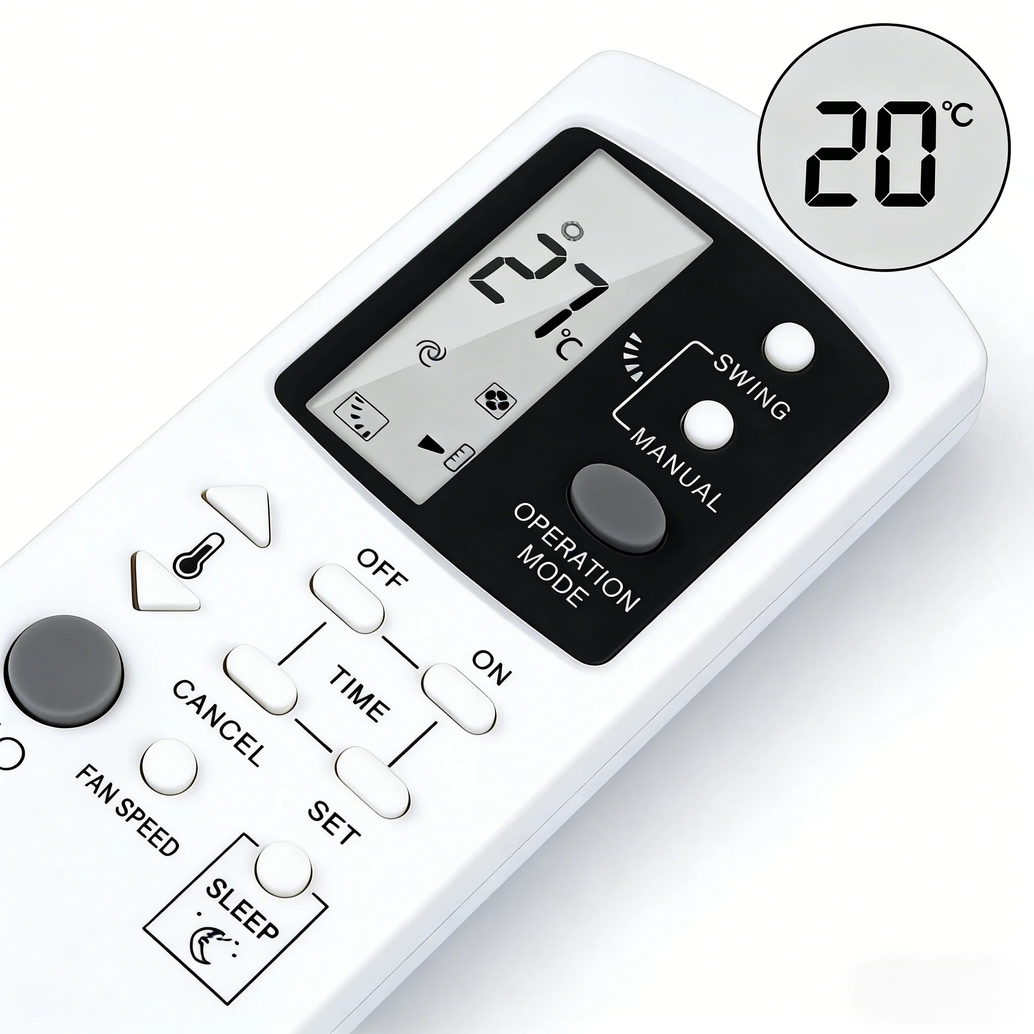 GZ-1002B-E3 Replacement Remote Control for Galanz Air Conditioner GZ-1002A-E3 GZ-1002B-E1 GZ01-BEJ0-0