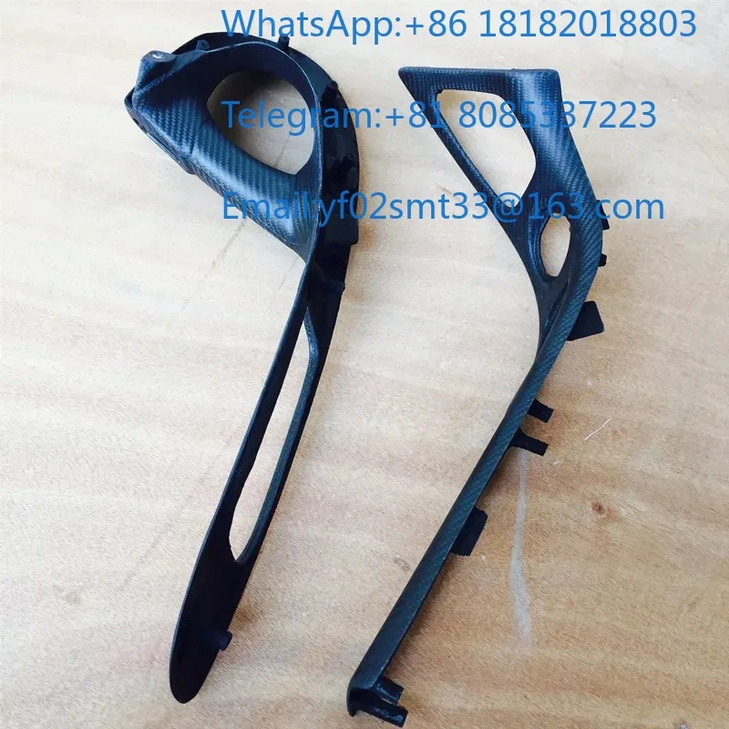 Matte Carbon Fiber Inner Door Handle FD3S RX7 1992-1997 LHD Interior Pull Trim