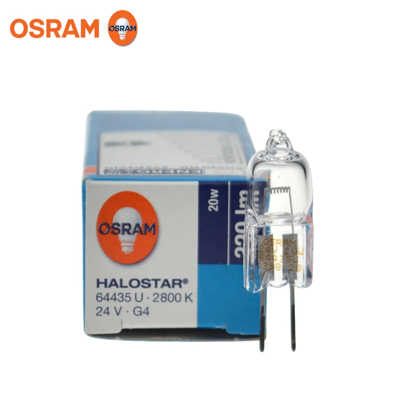 

（5PCS）OSRAM 64435 / 24V20W Halogen lamp beads operating shadowless lamp bubble microscope beads