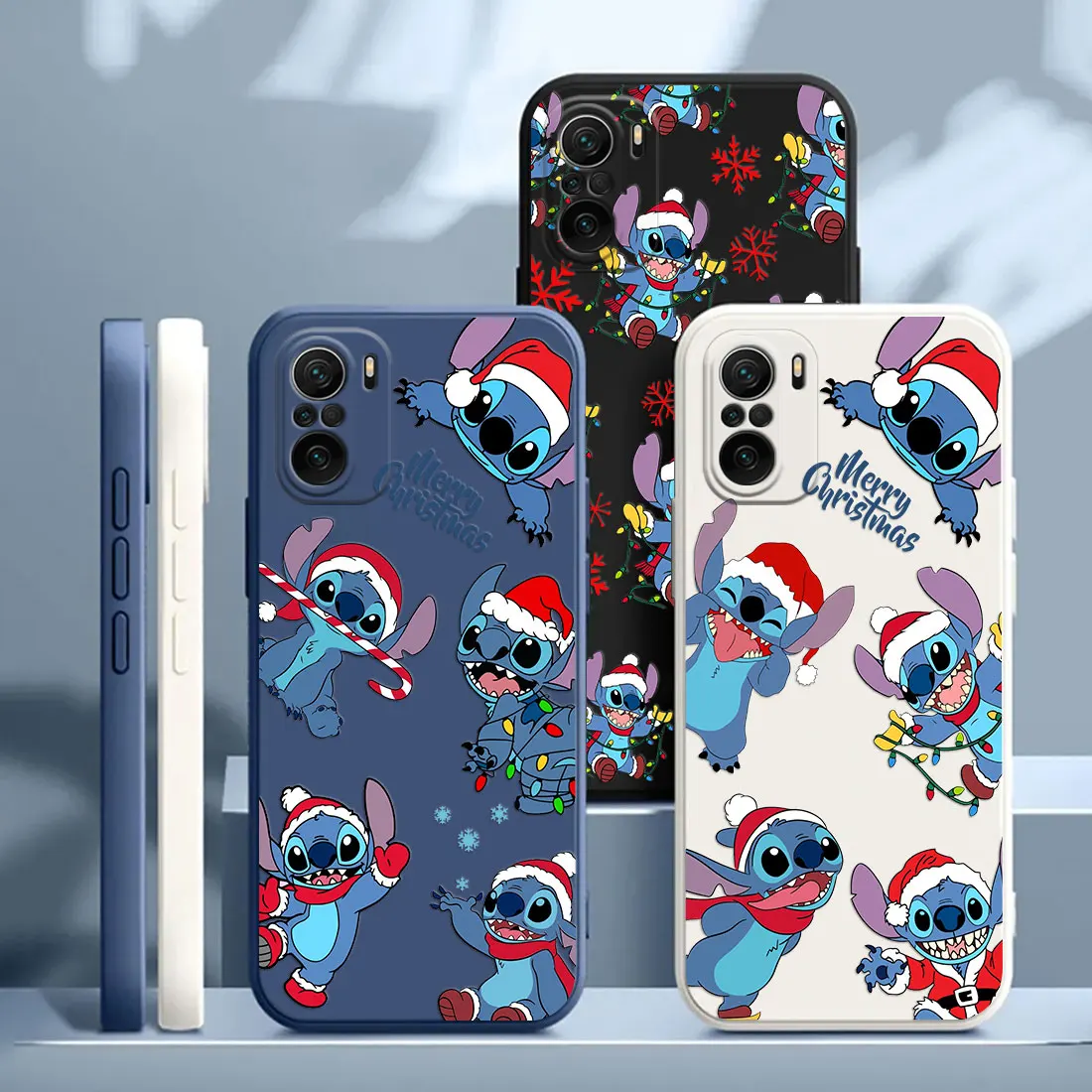 เคสโทรศัพท์ลายสติทช์น่ารักสำหรับ Xiaomi Poco X7 F7 M7 X4 X5 F6 M6 Pro X3 Mi 11 10T 11T 12T 13T 14T 15T Pro 15