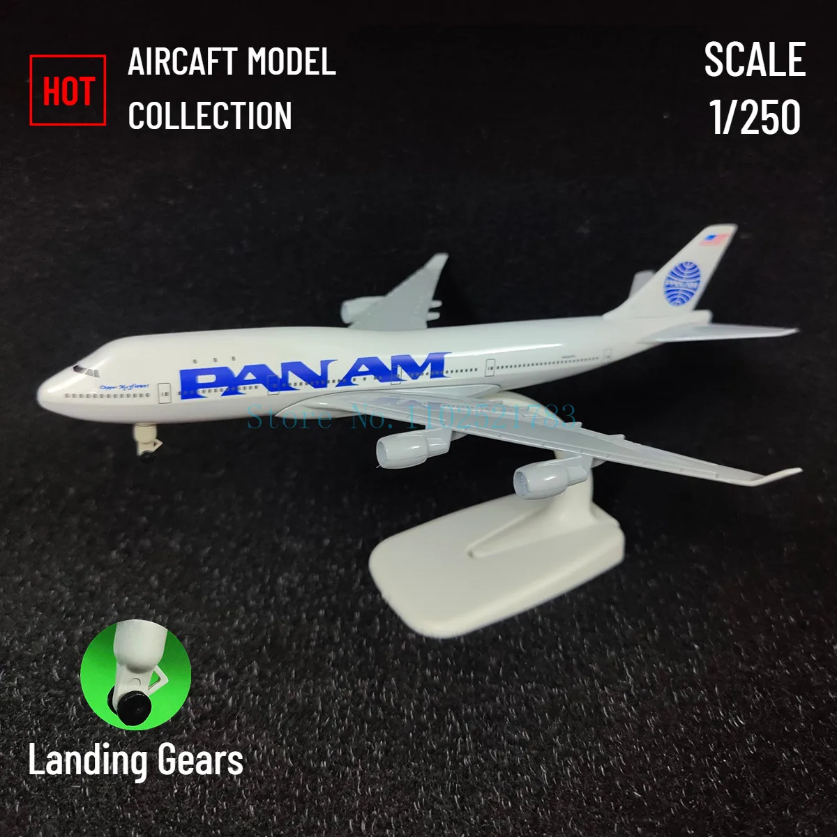 Metal Diecast Aircraft Model 7.5 Inches Scale Airbus Boeing 380 787 737 max Replica Airplane Aviation Miniature Art Kid Boy Toy - Image 5
