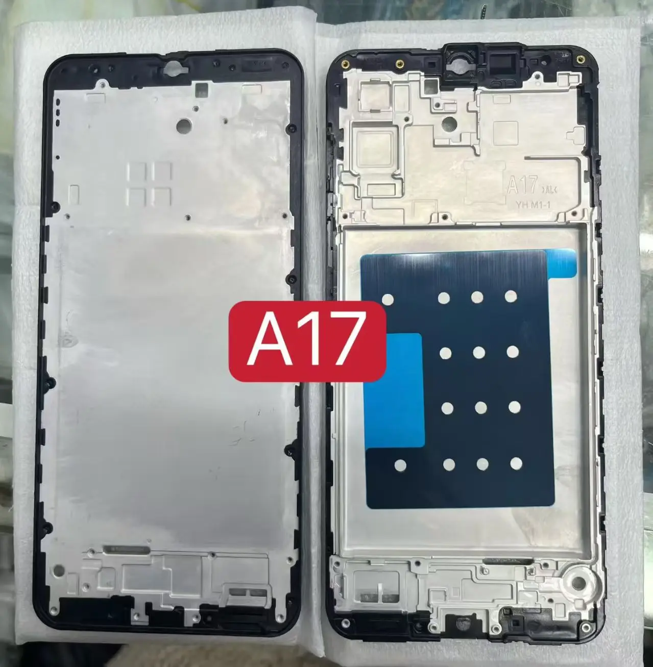 A175 A176 For Samsung Galaxy A17 4G 5G Front Middle Frame Housing Board LCD Faceplate Bezel Replace Repair Parts