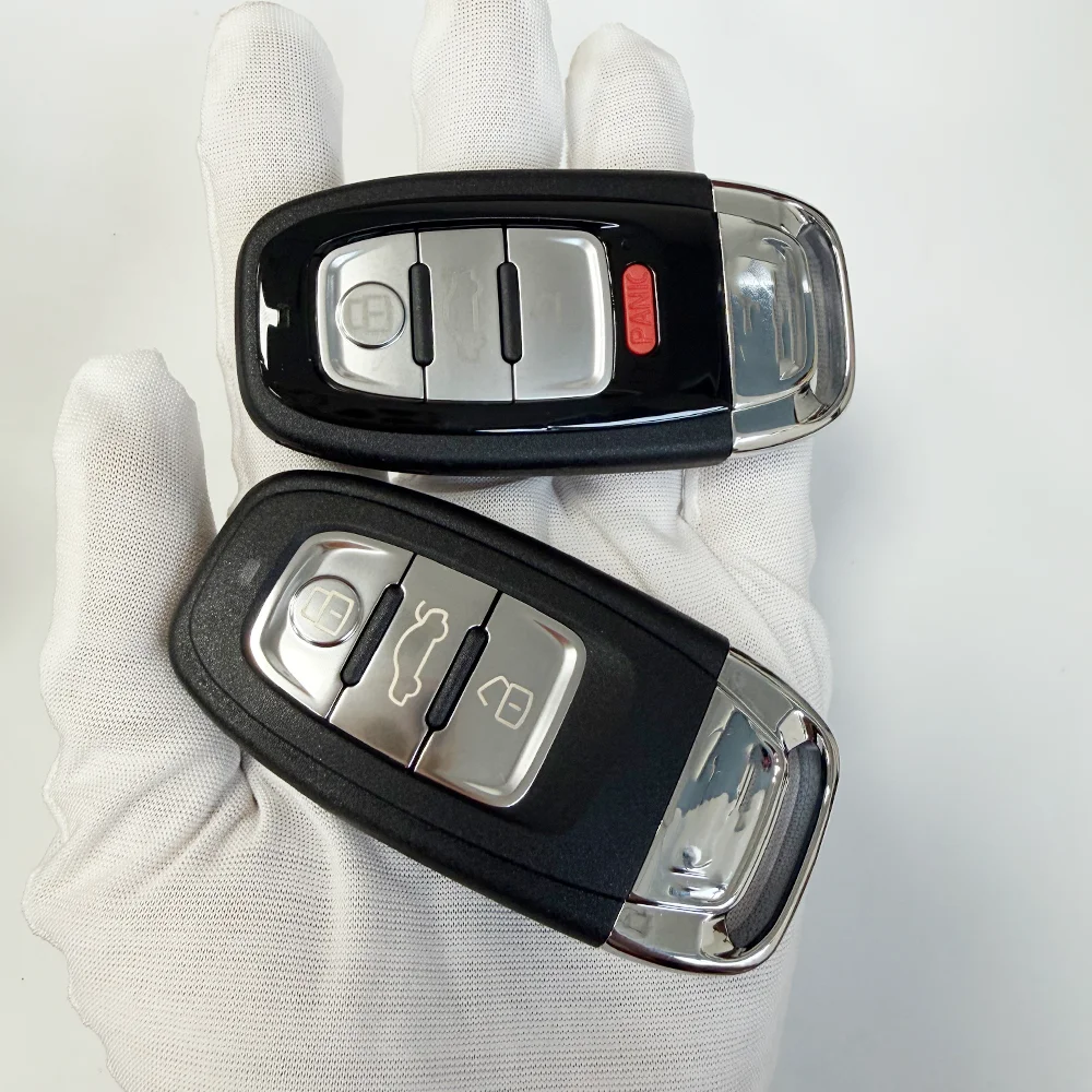 SUPERKEY Per Audi 2008 2009 2010 2011 2012 2013 2014 Audi A4l A3 A4 A5 A6 A8 Quattro Q5 Q7 A6 A8With Logo Chiave A Distanza Caso di Borsette