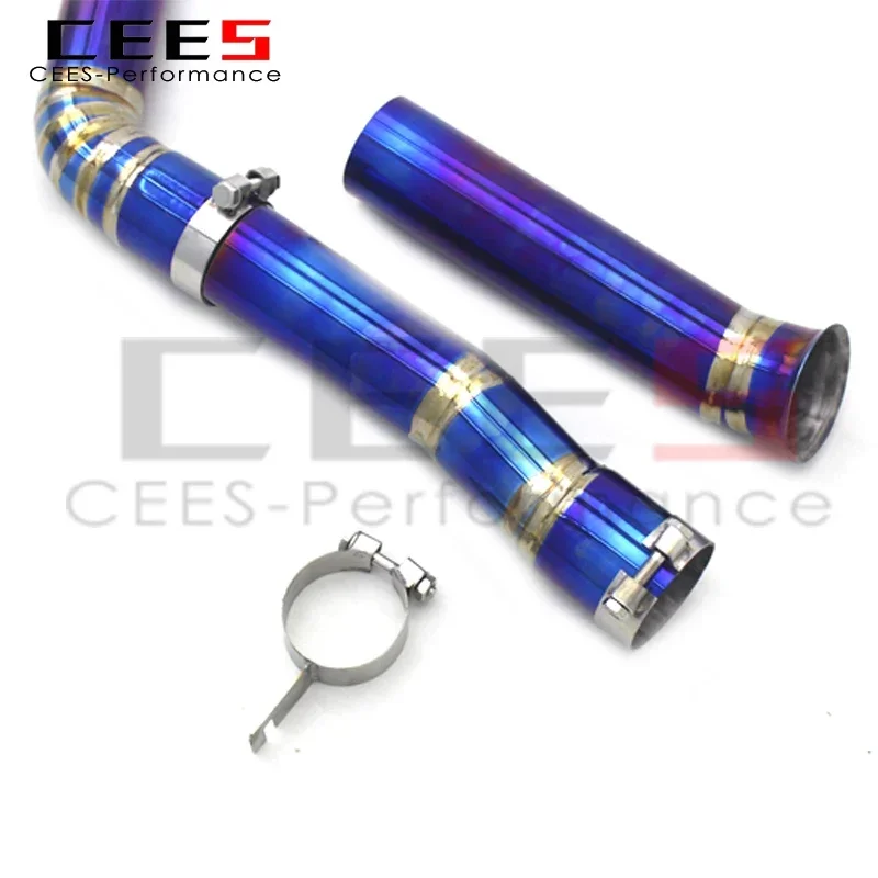 CEES كاتم صوت ماسورة العادم أداء مخصص نظام العادم لتويوتا سوبرا A90 3.0T 2020-2023 سبيكة عادم Catback