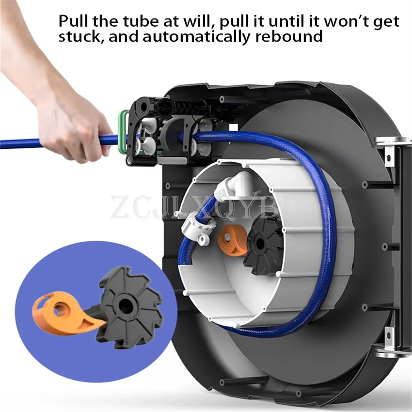 Automatyczny bęben na wąż bębna wodnego 10/15/20M dedykowany naprawa samochodów wąż do sprężonego powietrza rury kolektora schować narzędzie