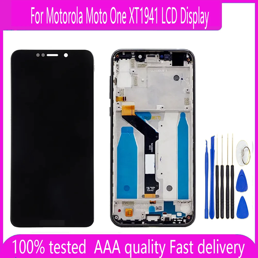 5.9\'\' For Motorola Moto One XT1941 LCD Display Touch Screen Digitizer Replacement For Moto P30 Play XT1941 LCD Display Assemble