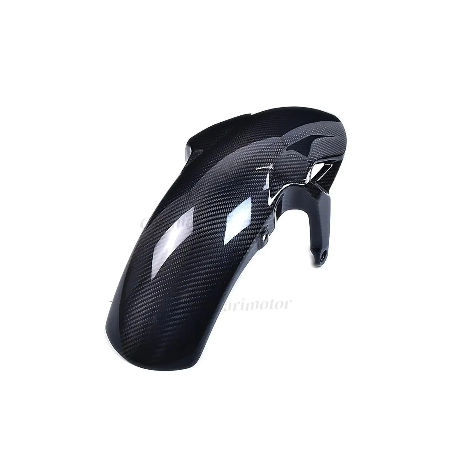 

100% Real Carbon Fiber Front Fender Fairing For Kawasaki ninja650 2014+ Mudguard Splash Guard