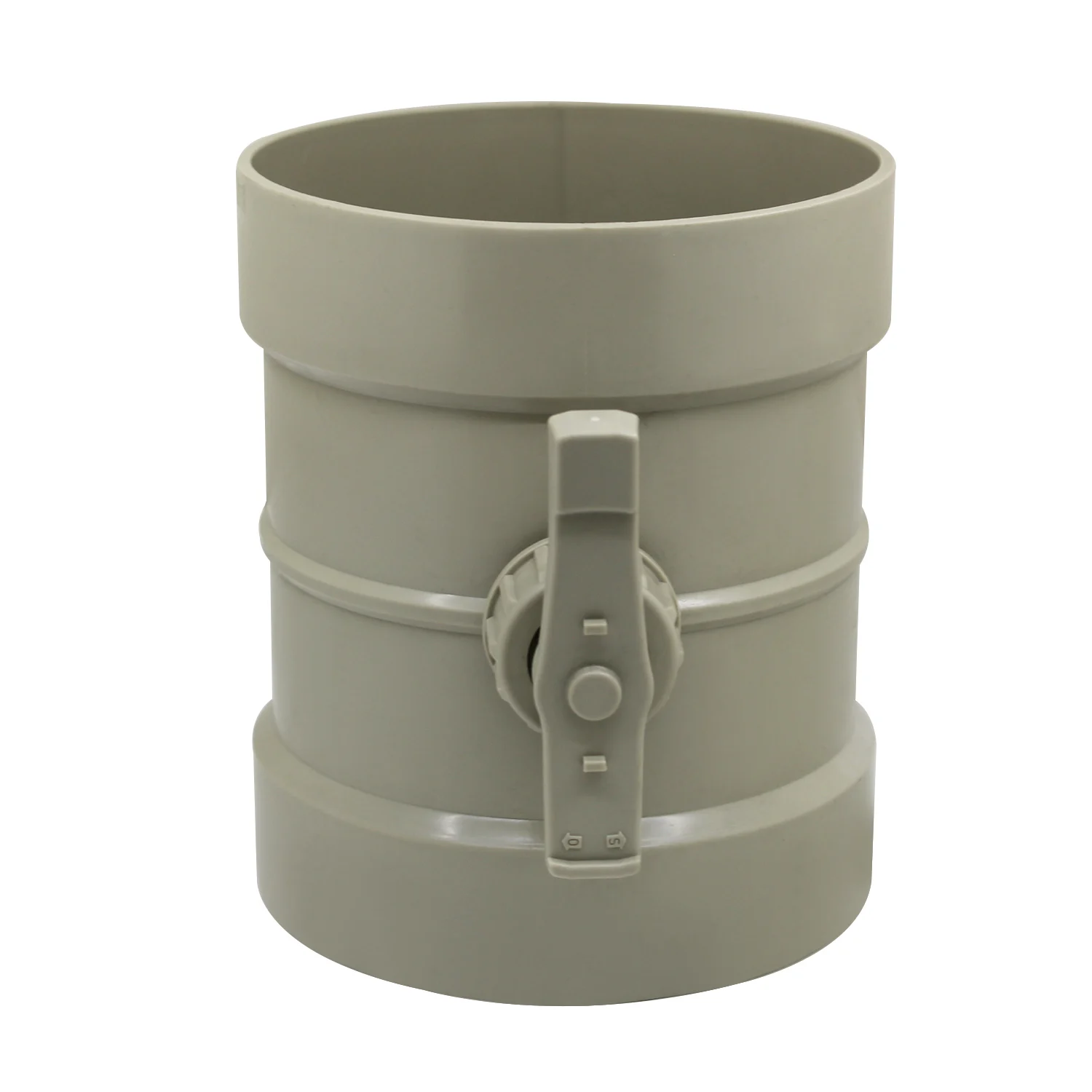 Ventilation Pipe HVAC Valve ID 50-315mm Air Damper Valve PVC Air Volume Regulating Valve Manual Air Volume Control Valve Air