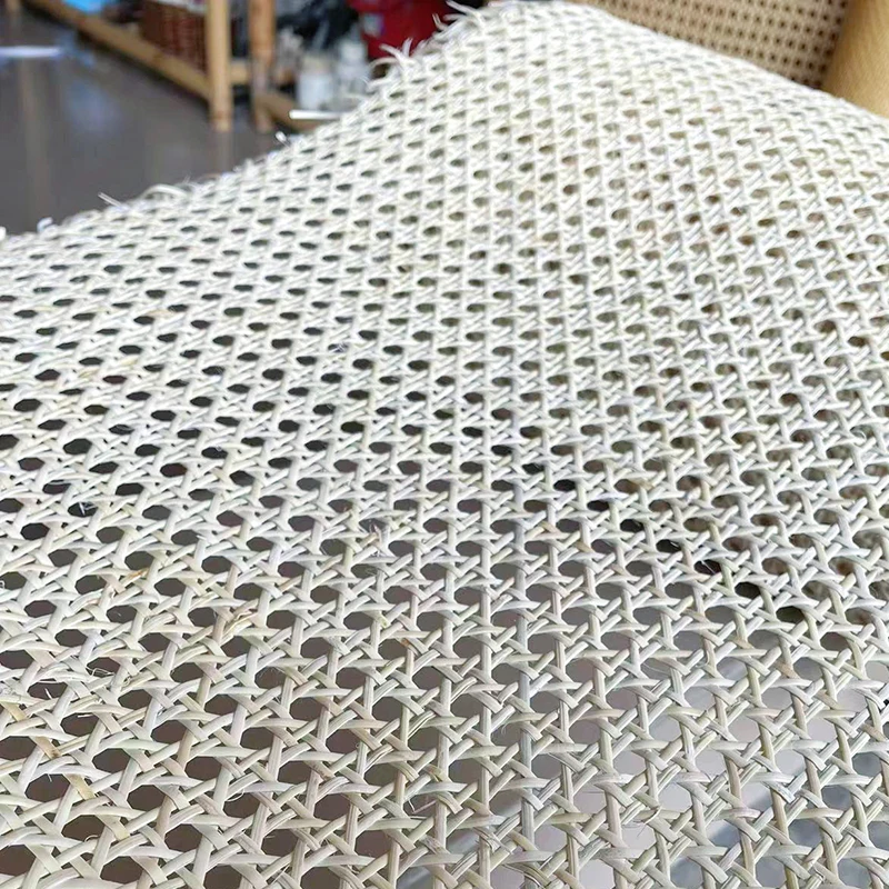 Alta qualidade natural real rattan tecido cinto mobiliário material de reparo para móveis cadeiras armários diy tecido malha aberta bengalas