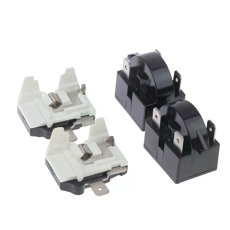 PTC Starter Relay Refrigerator Starter Relay Refrigerator Overload Protector Compatible With Refrigerator Compressor Freezers