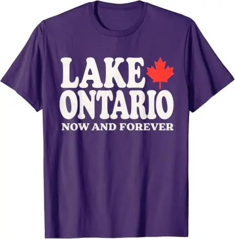 Lake Ontario Jetzt und für immer T-Shirt, Y2k Kanada Trvale Spruch T-Shirt, Humorvolles kanadisches stolzes Grafik-Persönlichkeits-Shirt für Frauen und Männer – Detail 17