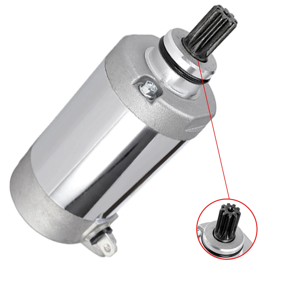 9 Teeth Starter Motor for TW125 TW200 Trailway 200 XT225 Serow TT-R225 ST225 Bronco TTR230 3AW-81800-01 4JG-81890-00