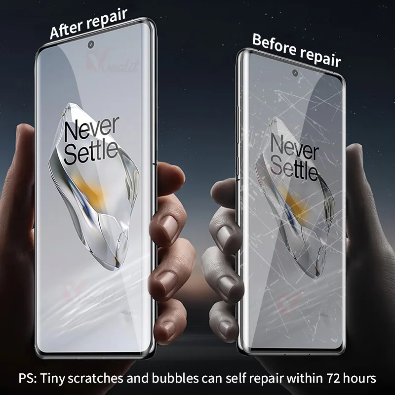 2-4pcs Soft Hydrogel Film For OnePlus 12 12R 11R 11 10 10T 9RT 8 Pro Screen Protectors Oneplus Ace 3 3V 2 Pro Nord CE4 CE3 Film image 4