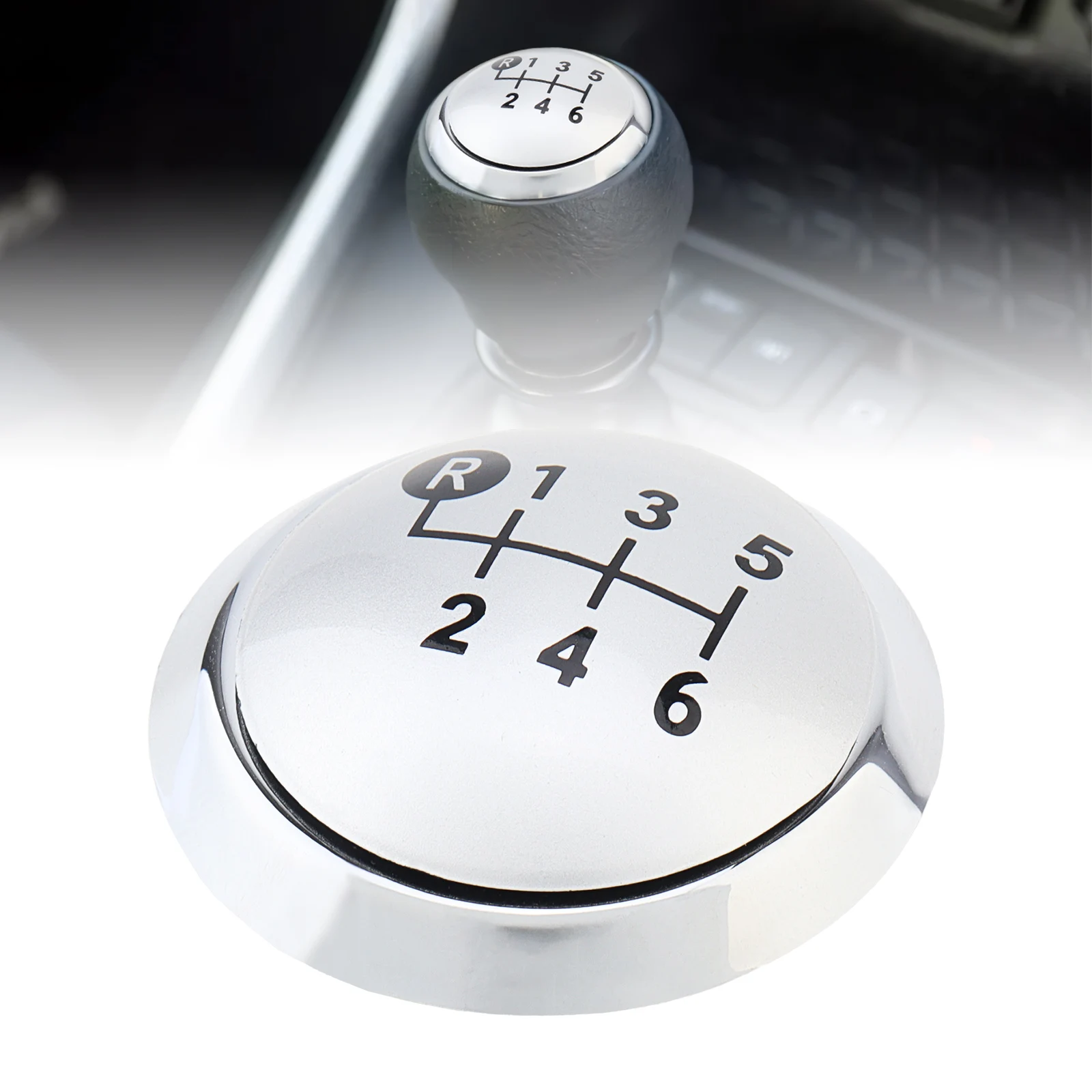 6 Speed Manual Gear Shift Lever Knob Fit for TOYOTA Corolla 1.8MT 2007-2013 Shifter Lever Knob Top Stick Handball Head Cover