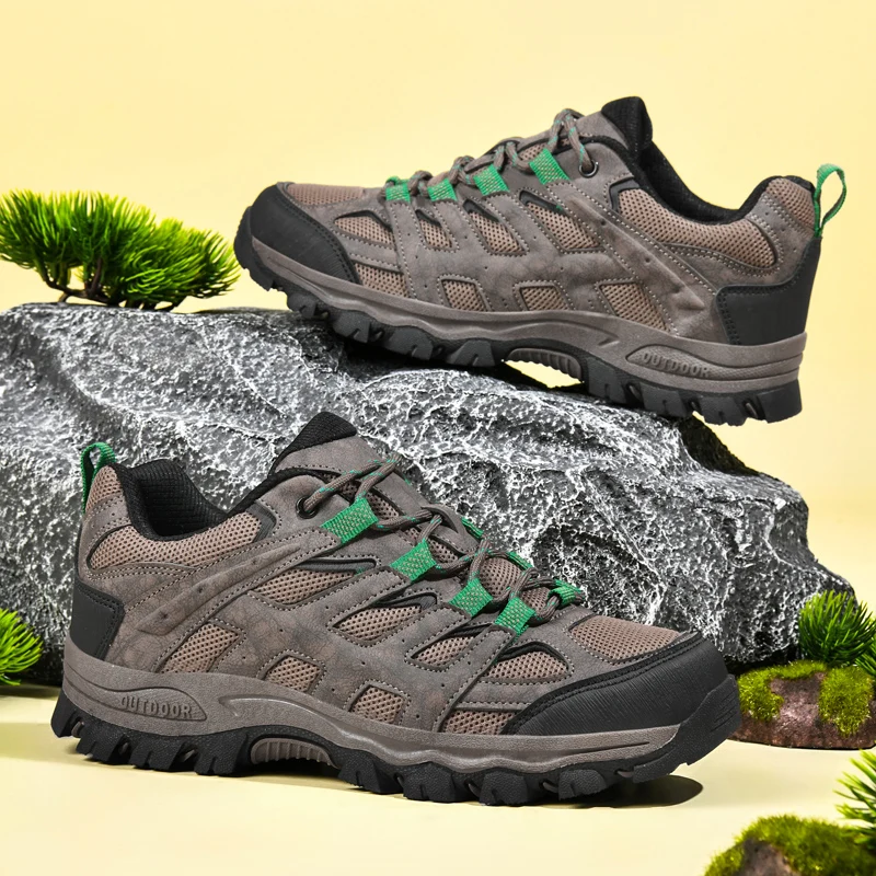 Top Selling Outdoor Shoes, Mesh Hiking Shoes, Hiking Shoes, Plus Size Men's Shoes