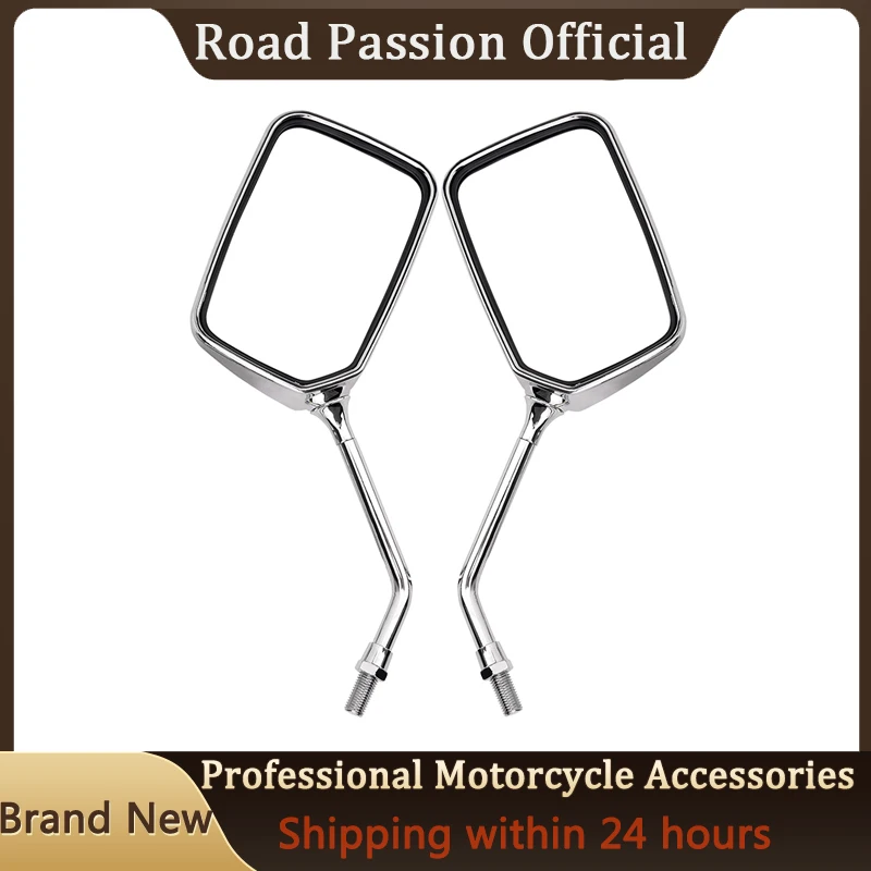 

Road Passion Motorcycle Accessories Rear Side View Mirrors For HONDA CB400 VTEC400 VTR250 CB-1 CB250 CB750 CB1000 CB1300