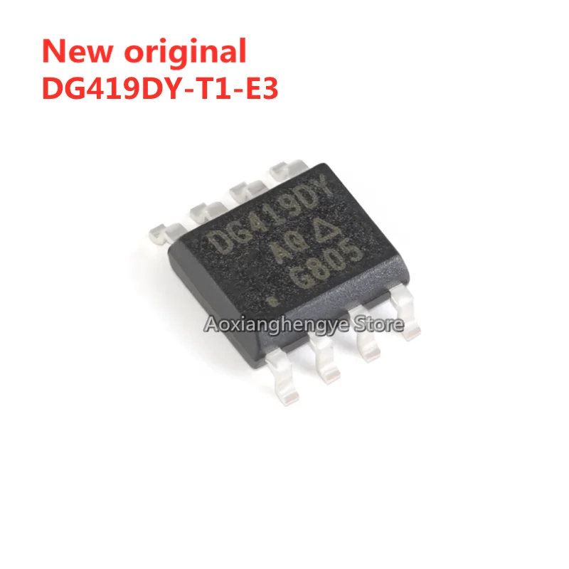 5PCS DG419DY-T1-E3 DG419DY SOP8 Precision CMOS analog switch The multiplexer New original