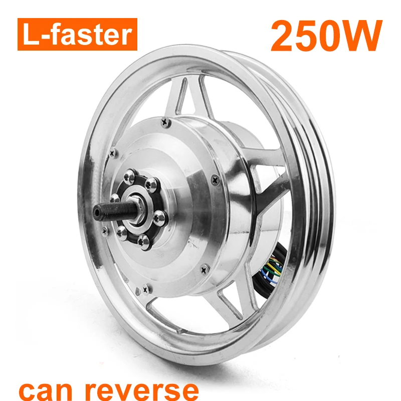 Brushless Hub Motor Wheels, Electric Scooter, Bicycle, Motor Wheels, 36V, 250W, 12 in