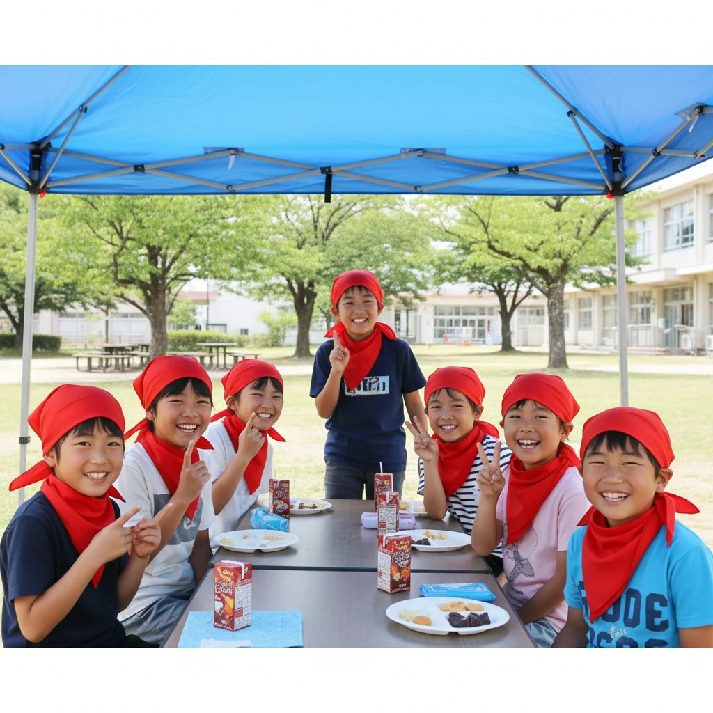 Classic 120cm Triangle Towel Scarf Cotton China Style Red Tie Choker Gifts Red Scarf School Supplies