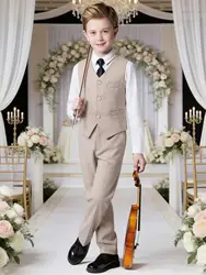 Boys' Vest & Pants Set Children's 2pcs Vest & Pants Set School Uniforms