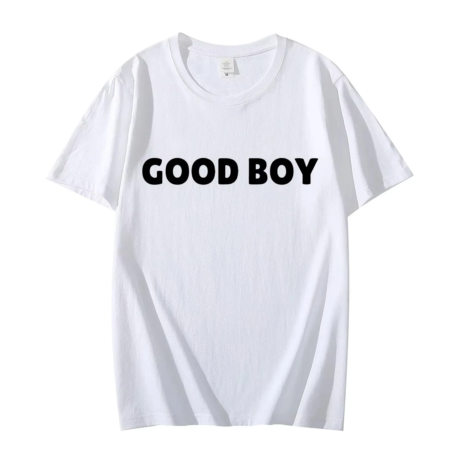 Good Boy Funny Meme T-Shirt Men's Women Cute Sarcastic Short Sleeve T Shirts Summer Fashion Casual Oversized T-Shirts Streetwear
