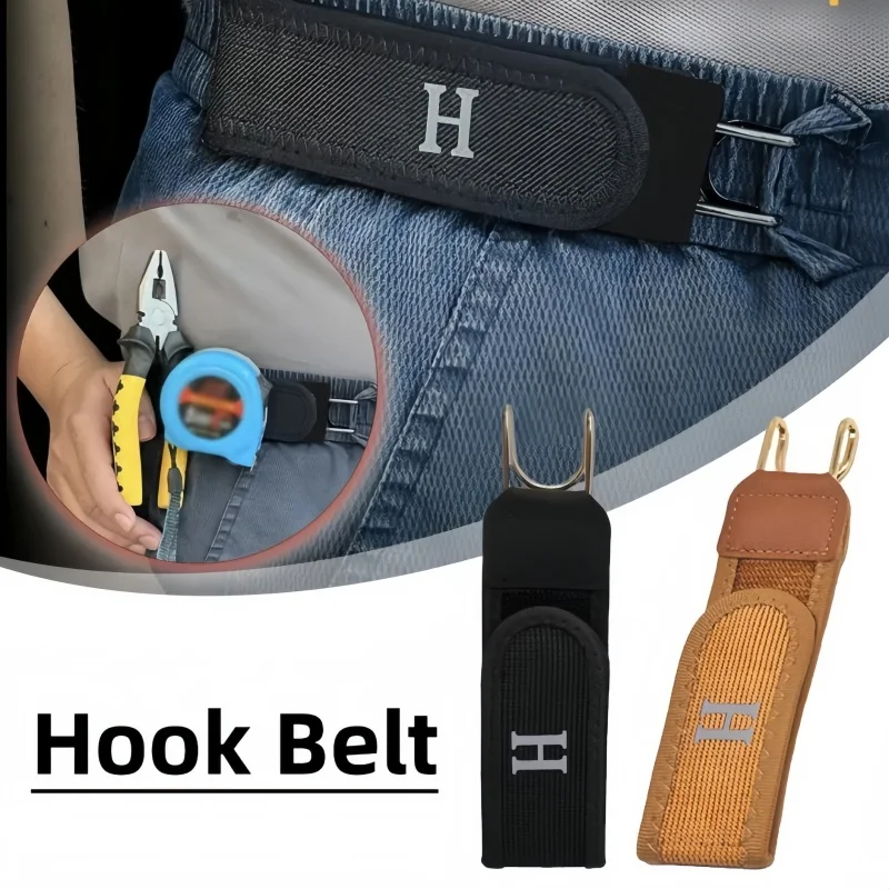 Praktische und verstellbare elastische Nylon-Metall-Gürtelschnalle, geeignet für Männer und Frauen, zum Tragen im Freien bei der Arbeit, elastischer Bund – Detail 9