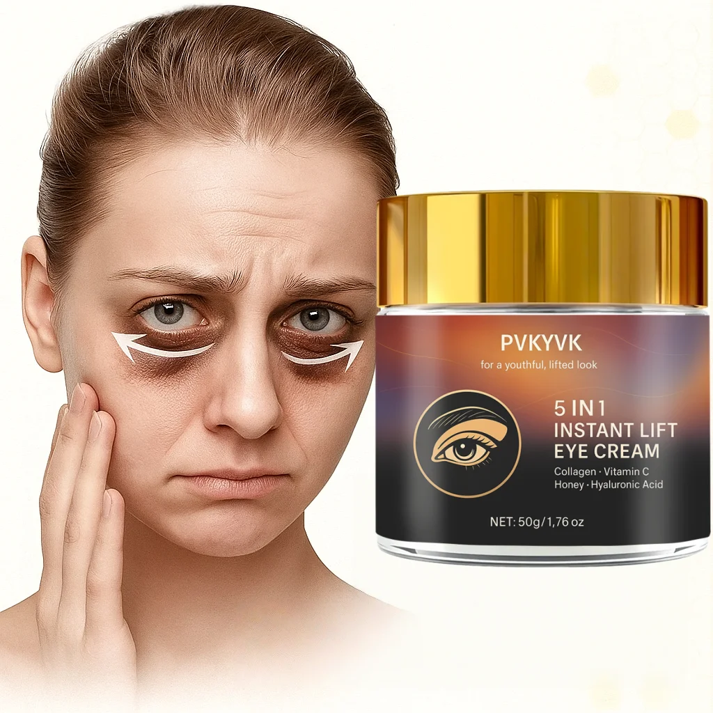 

КРЕМ LIFTEYE 5 В 1 Укрепляет увлажняющий крем для глаз Уменьшает вид темных кругов, синяков или синих пятен