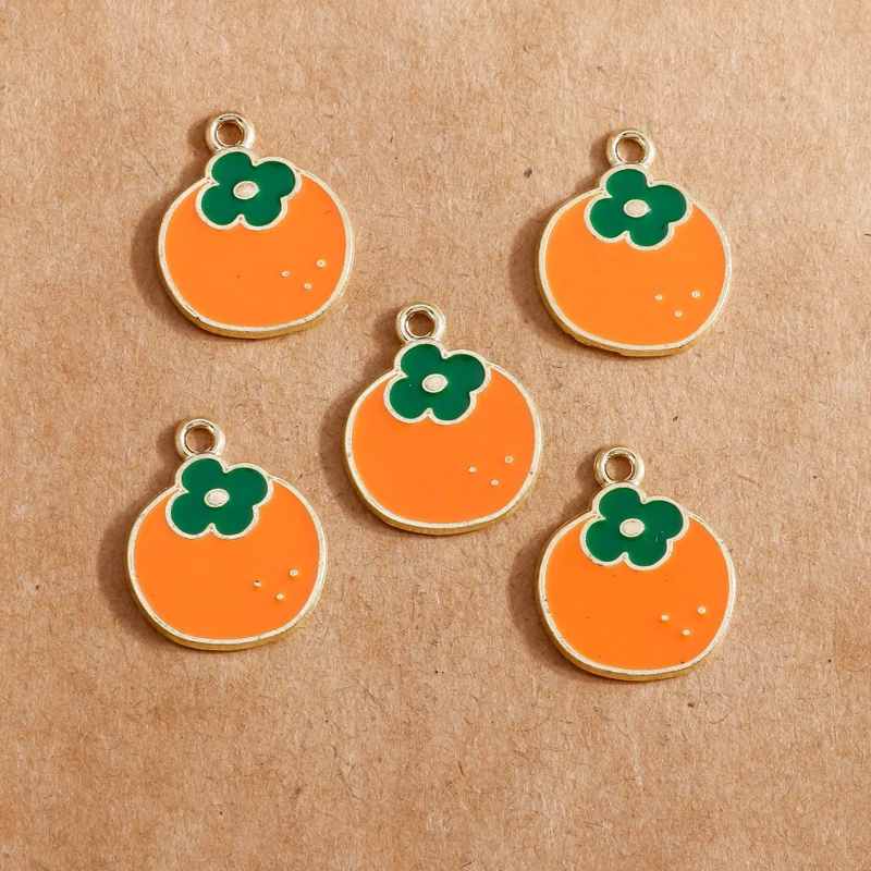 10 Stück süße Emaille-Frucht-Charms für die Schmuckherstellung, Kirsche, Ananas, Banane, Apfel, Charms, Anhänger für DIY-Halsketten, Ohrringe, Geschenk – Detail 21
