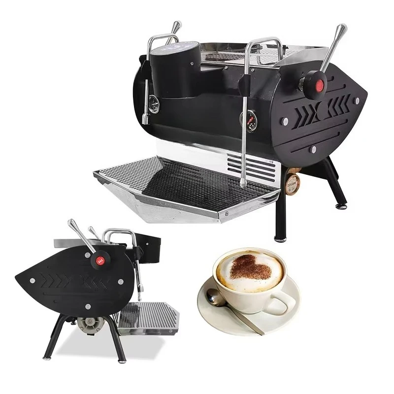 Commercial Use Best Espresso Cafeteria Coffee Maker Semi Automatic Espresso Machine