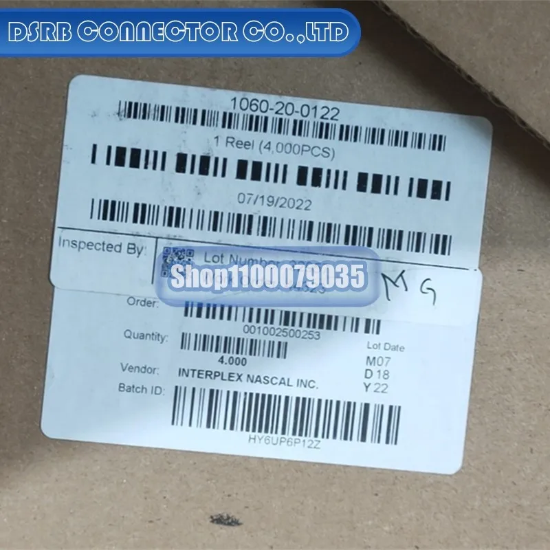 

100 шт./лот 1060-20-0122 12066614 174196-1 174265-7 175286-5 1-968853-3 1-968855-3 разъем новый оригинальный