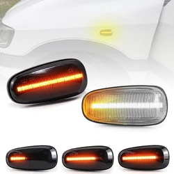 For Opel Zafira A Astra G Cadillac STS Chevrolet Corvette C6 Nissan Frontier LED Side Marker Lamp Fender Turn Signal Amber Light