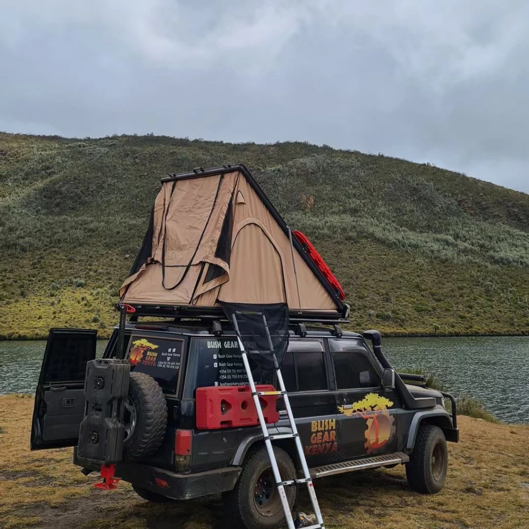 Truck Pickup Rooftop Aluminium  Top Clamshell Hard  