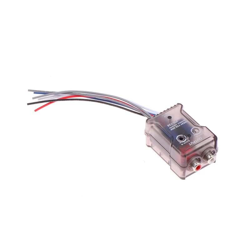 Segnale Audio Stereo per Auto convertitore Hi-Low per amplificatore Subwoofer automatico lettore CD adattatore da alto a basso