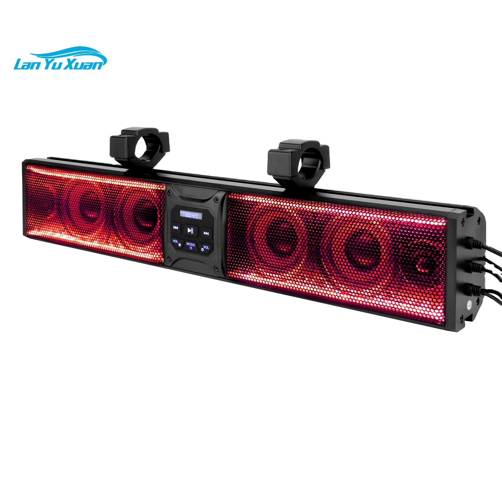 

OPPLIGHT 26" ATV UTV Sound Bar RGB COLOR 26 Inch Golf Cart Bluetooth Speaker