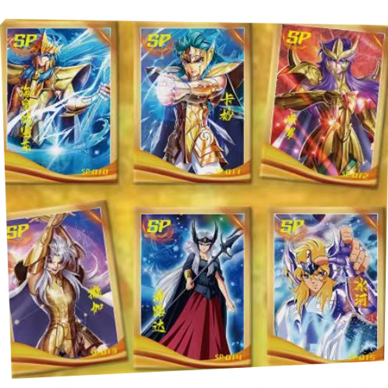 Saint Seiya Cards Booster Box DK Collection Cards Anime  Board Games 1Case 2Slayer  For Children Toys