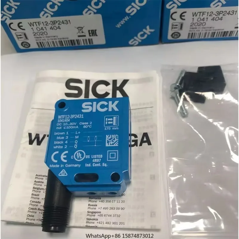 M18 pr18 Series Sensing Distance 30vdc 3/4 Wires retro Reflection Photoelectric Sensor