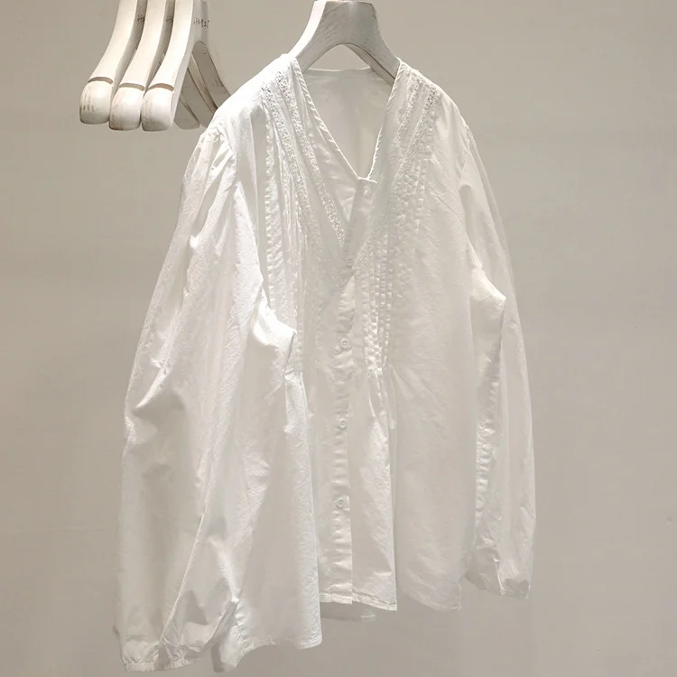 

Large Size Autumn Winter Cotton Linen Men's Long Sve Casual round Ne irt 300 Pou Youth Faion Outerwear Coat