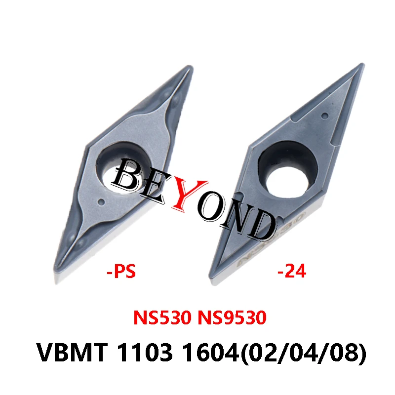 

VBMT110302-PS NS9530 VBMT110304-PS NS530 VBMT110308 VBMT160404-24 VBMT160408-PS 100% Original Carbide Inserts VBMT 110302 110304