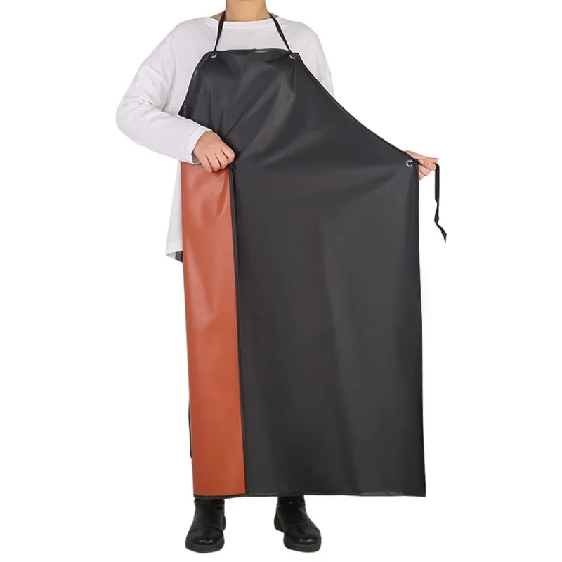

【Best-selling】Reusable Chemical Resistant Bib Industrial PVC Apron