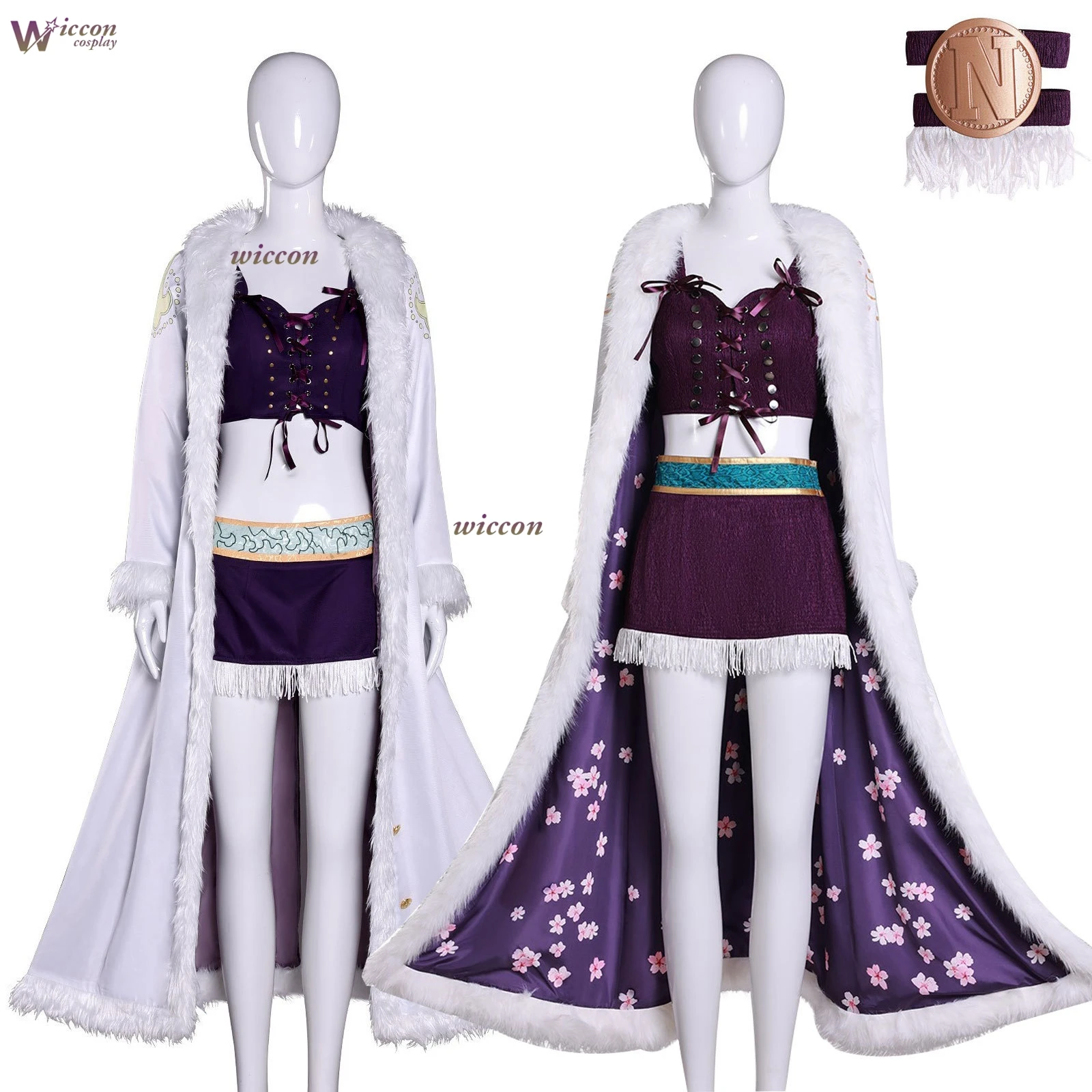 Kostum Cosplay Lera Aboa Style - Anime Cosplay Nico Robin ulasan dan harga