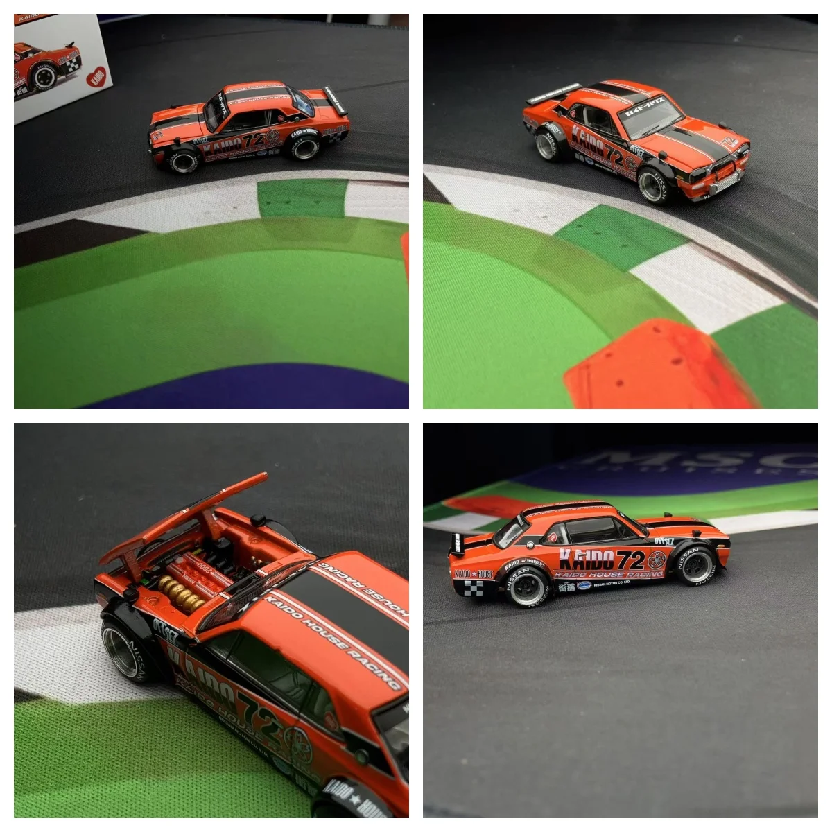 

Kaido House x Mini GT 1:64 Skyline 2000GT-R (KPGC10) Racing V1 KHMG195-2C Коллекция литых моделей автомобилей