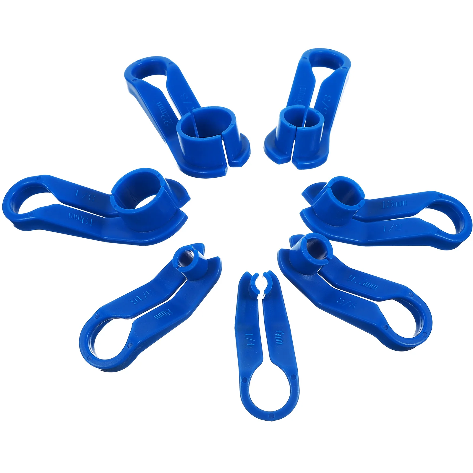 

7Pcs Fluorine Tube Disconnect Tool Professional Automotive Repair Set for Fuel Line and Transmission Oil Cooler